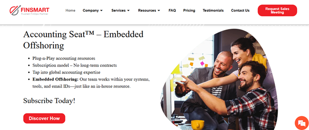 Finsmart Accounting Outsource Accounting Company in India