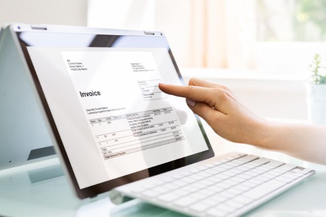 E invoicing process